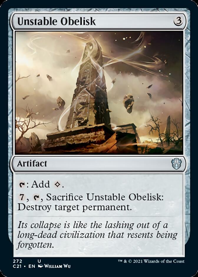 Unstable Obelisk [Commander 2021] | GrognardGamesBatavia