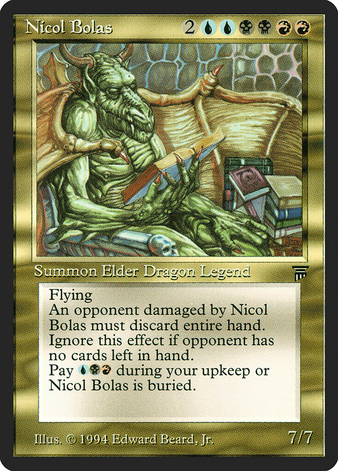 Nicol Bolas [Legends] | GrognardGamesBatavia