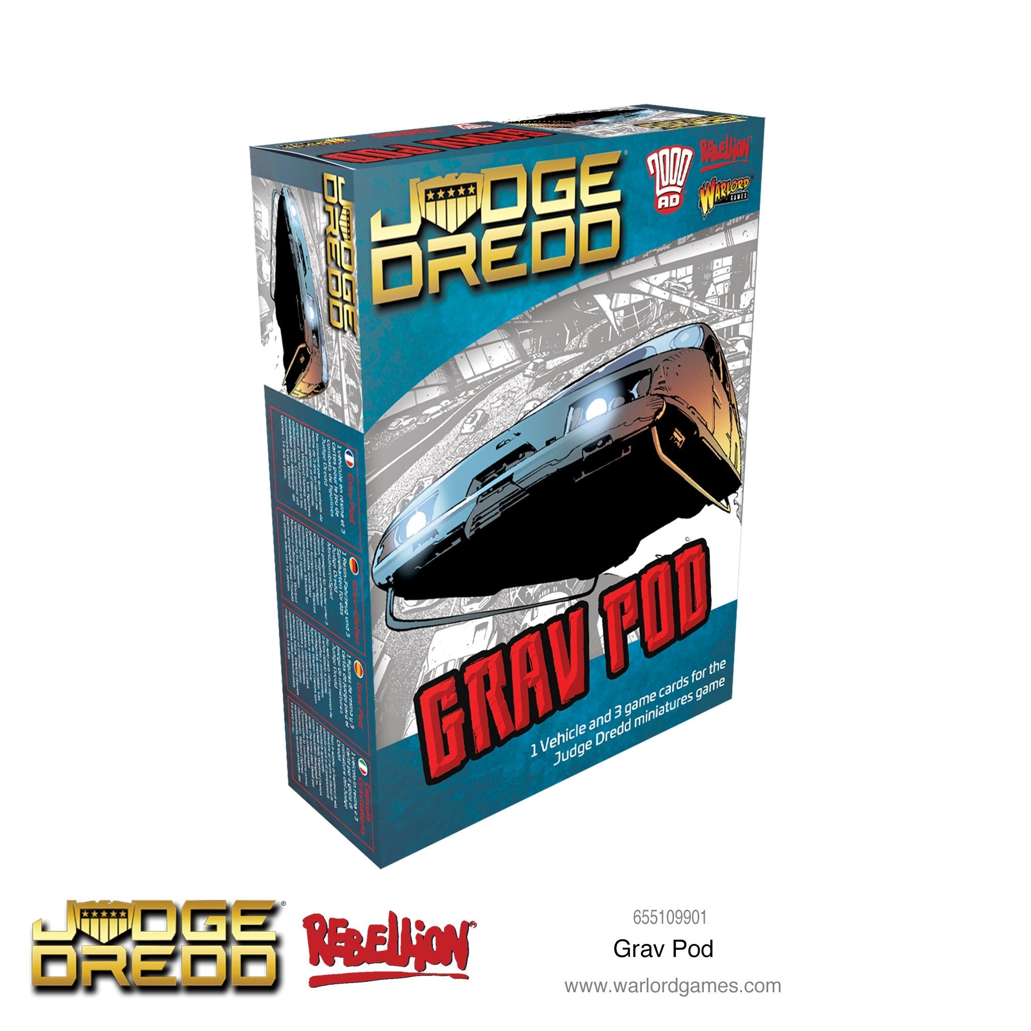 Judge Dredd: Grav-Pod | GrognardGamesBatavia