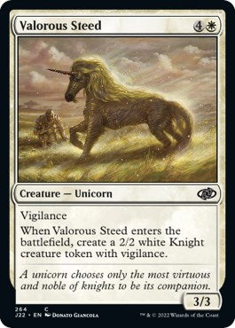 Valorous Steed [Jumpstart 2022] | GrognardGamesBatavia