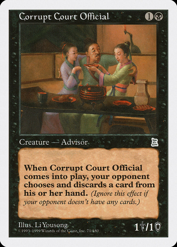 Corrupt Court Official [Portal Three Kingdoms] | GrognardGamesBatavia