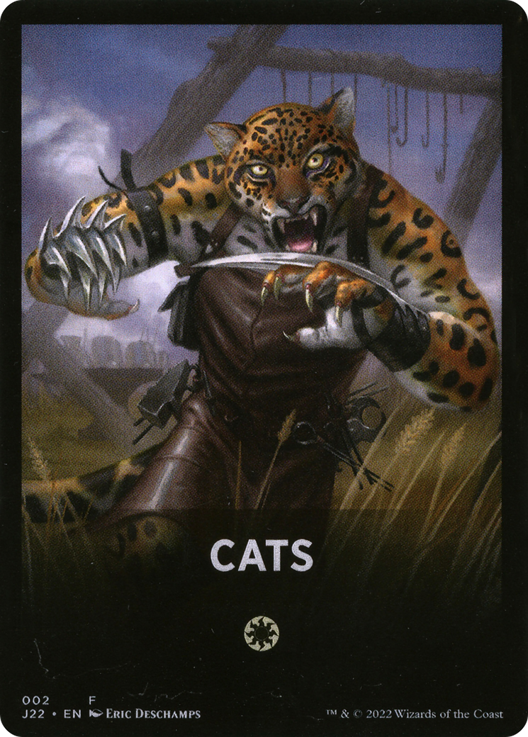 Cats Theme Card [Jumpstart 2022 Front Cards] | GrognardGamesBatavia