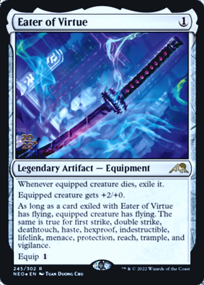 Eater of Virtue [Kamigawa: Neon Dynasty Prerelease Promos] | GrognardGamesBatavia