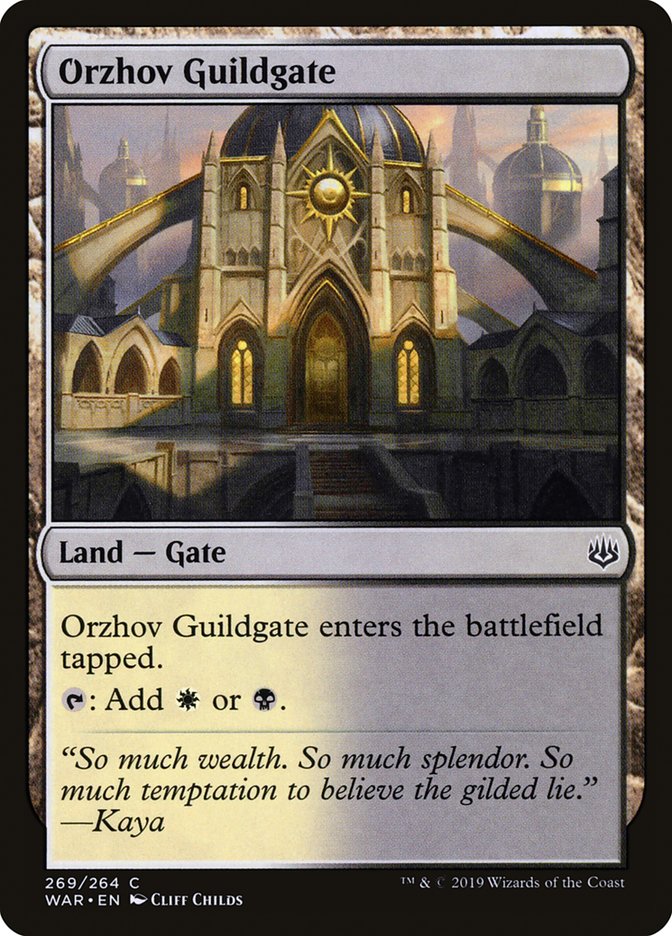 Orzhov Guildgate [War of the Spark] | GrognardGamesBatavia