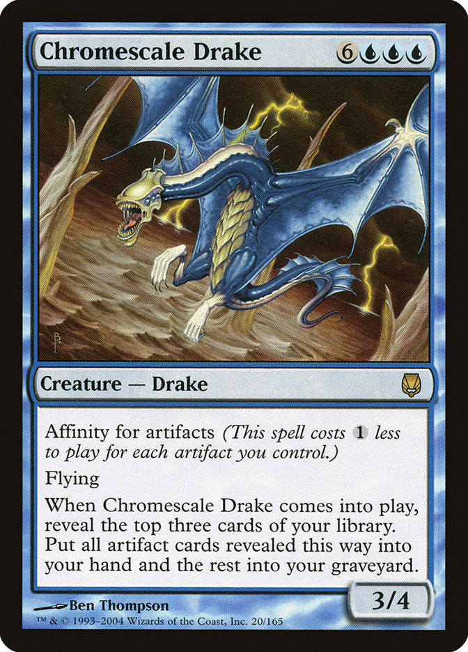 Chromescale Drake [Darksteel] | GrognardGamesBatavia