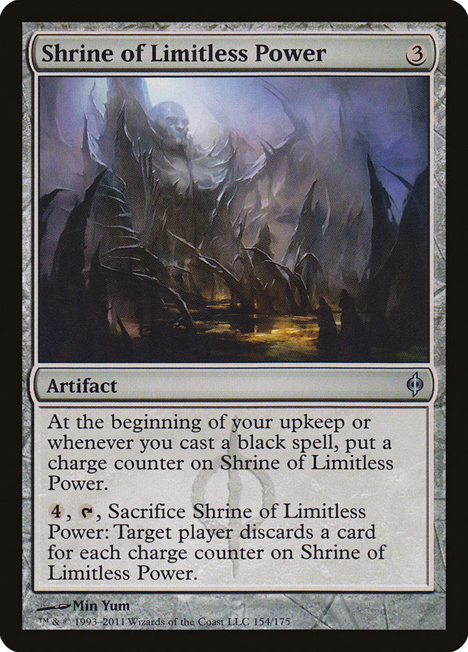 Shrine of Limitless Power [New Phyrexia] | GrognardGamesBatavia