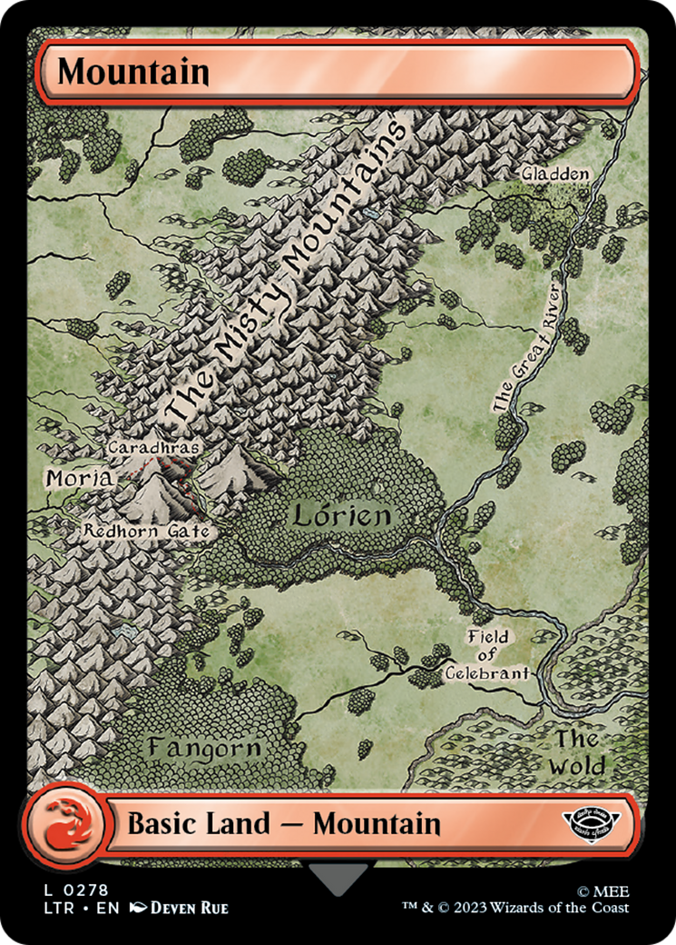 Mountain (278) [The Lord of the Rings: Tales of Middle-Earth] | GrognardGamesBatavia