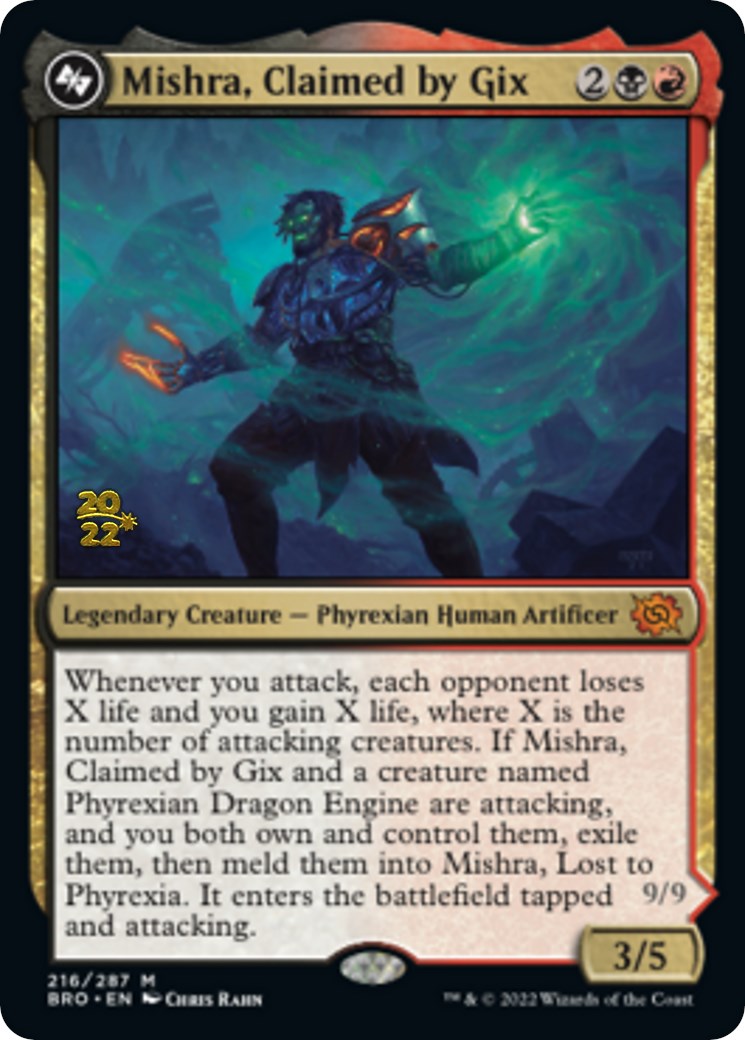 Mishra, Claimed by Gix [The Brothers' War Prerelease Promos] | GrognardGamesBatavia