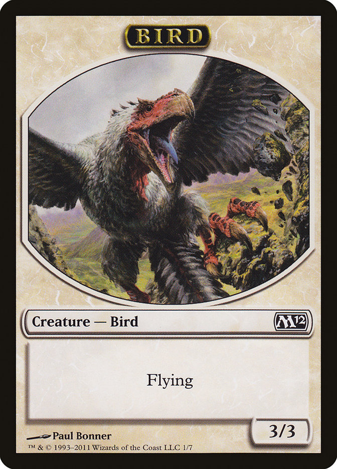 Bird Token [Magic 2012 Tokens] | GrognardGamesBatavia