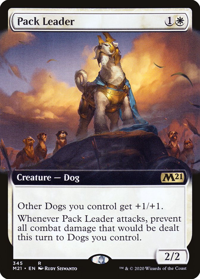 Pack Leader (Extended Art) [Core Set 2021] | GrognardGamesBatavia