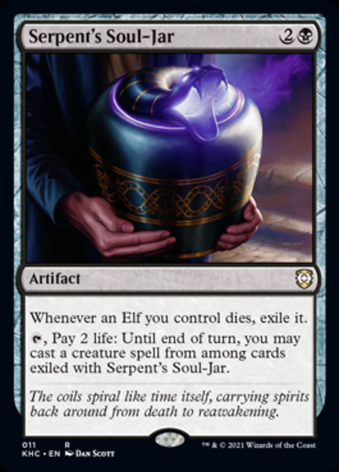 Serpent's Soul-Jar [Kaldheim Commander] | GrognardGamesBatavia