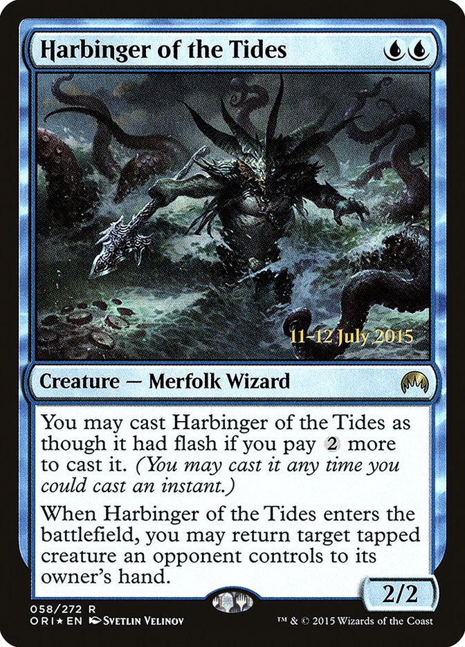 Harbinger of the Tides [Magic Origins Prerelease Promos] | GrognardGamesBatavia