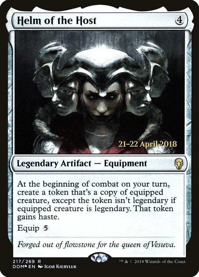 Helm of the Host [Dominaria Prerelease Promos] | GrognardGamesBatavia