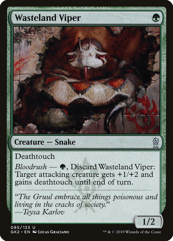 Wasteland Viper [Ravnica Allegiance Guild Kit] | GrognardGamesBatavia