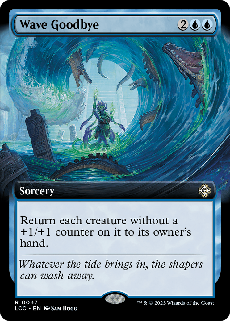 Wave Goodbye (Extended Art) [The Lost Caverns of Ixalan Commander] | GrognardGamesBatavia