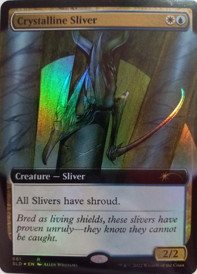 Crystalline Sliver (Extended Art) [Secret Lair Drop Promos] | GrognardGamesBatavia