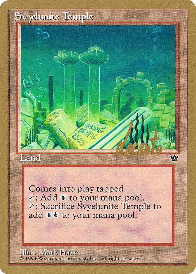 Svyelunite Temple (Michael Loconto) [Pro Tour Collector Set] | GrognardGamesBatavia