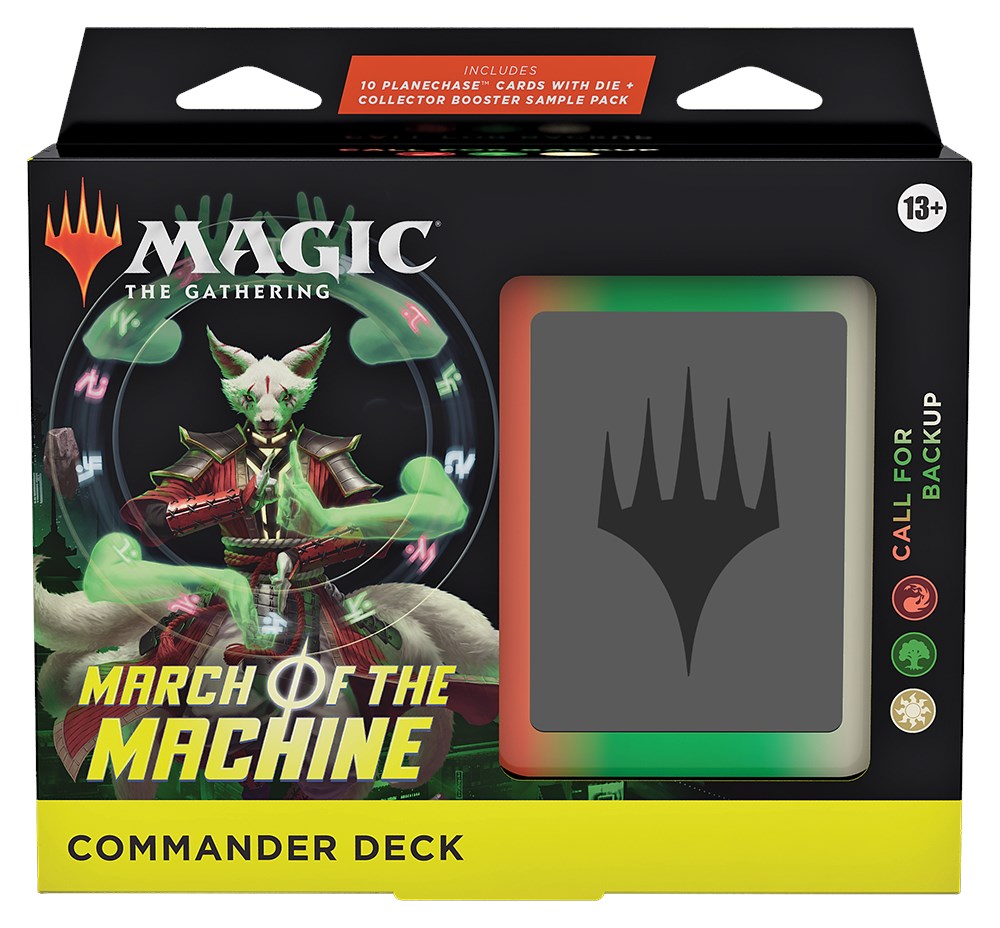 March of the Machine - Commander Deck (Call For Backup) | GrognardGamesBatavia