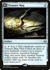 Treasure Map // Treasure Cove [Ixalan Prerelease Promos] | GrognardGamesBatavia