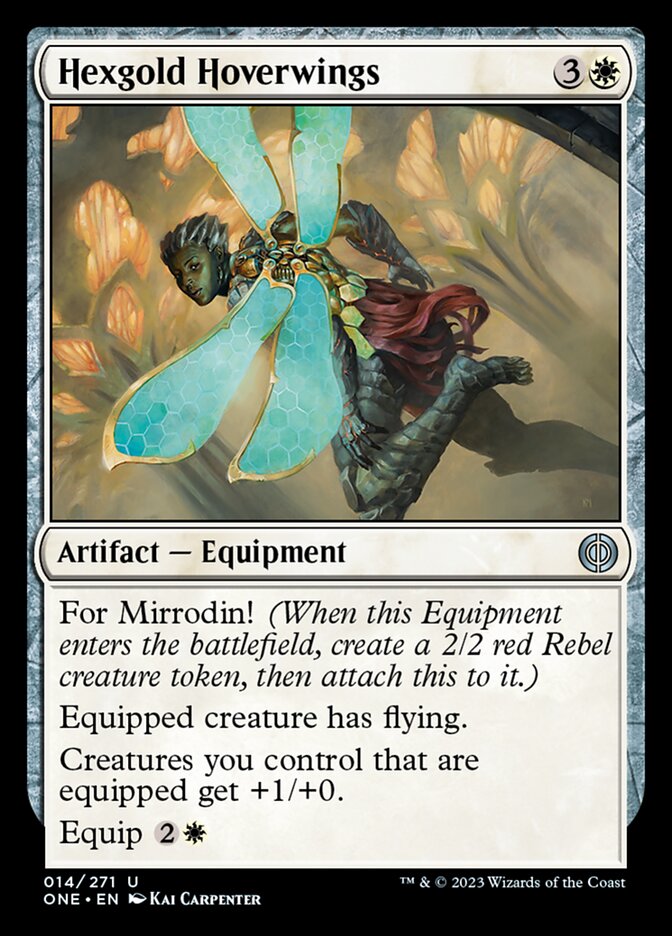 Hexgold Hoverwings [Phyrexia: All Will Be One] | GrognardGamesBatavia