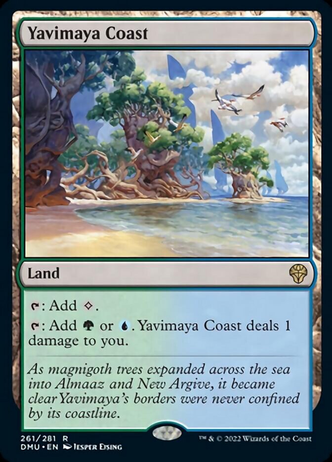 Yavimaya Coast [Dominaria United] | GrognardGamesBatavia