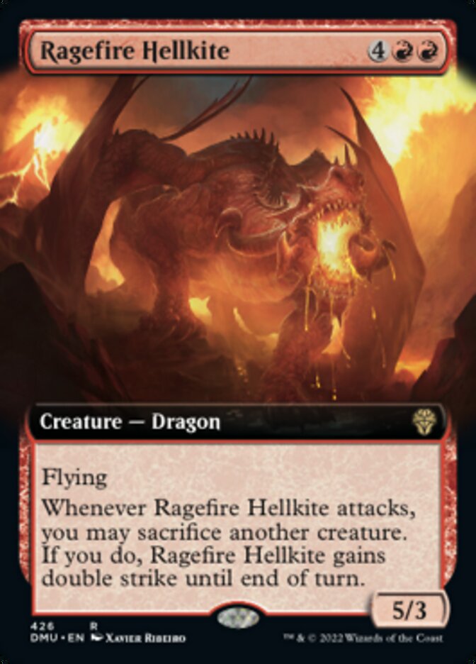 Ragefire Hellkite (Extended Art) [Dominaria United] | GrognardGamesBatavia