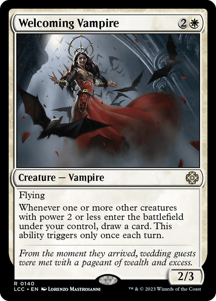 Welcoming Vampire [The Lost Caverns of Ixalan Commander] | GrognardGamesBatavia