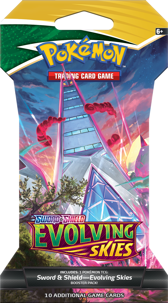 Sword & Shield: Evolving Skies - Sleeved Booster Pack | GrognardGamesBatavia