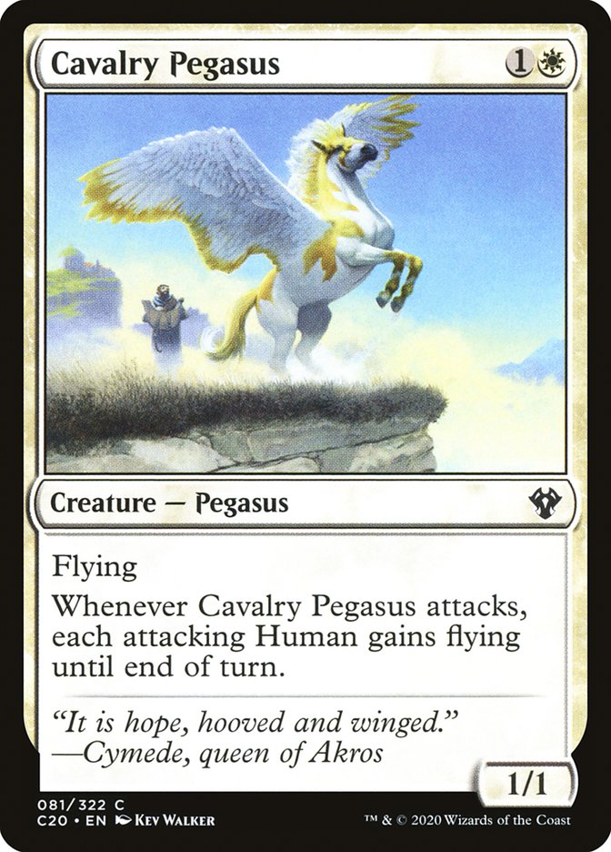 Cavalry Pegasus [Commander 2020] | GrognardGamesBatavia