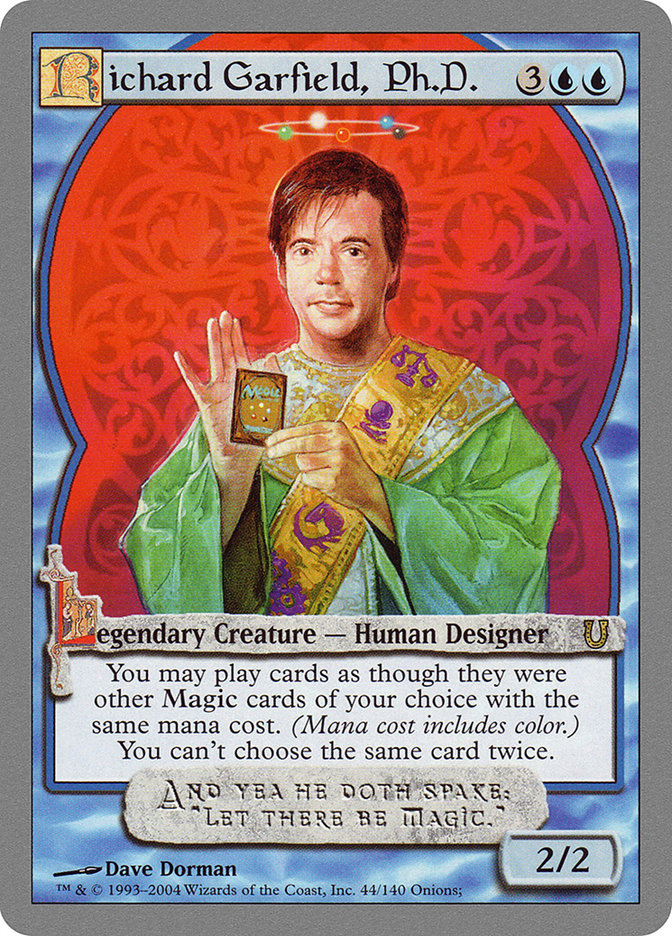 Richard Garfield, Ph.D. [Unhinged] | GrognardGamesBatavia