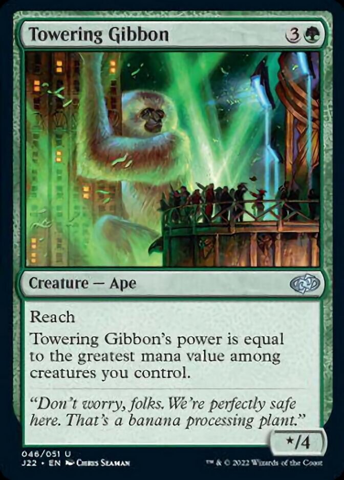 Towering Gibbon [Jumpstart 2022] | GrognardGamesBatavia