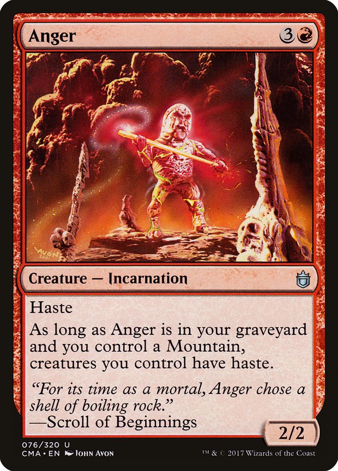 Anger [Commander Anthology] | GrognardGamesBatavia