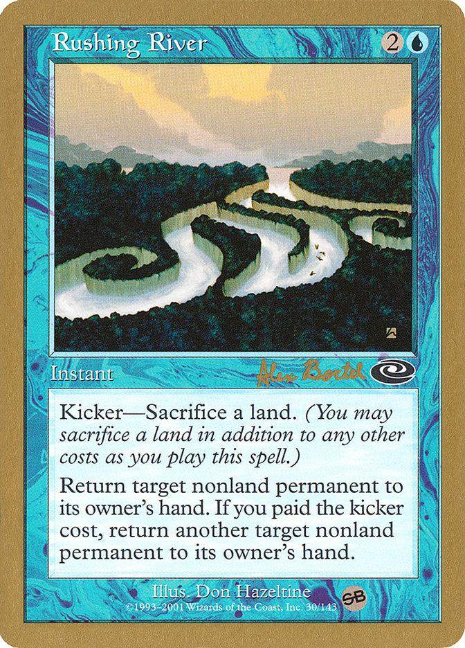 Rushing River (Alex Borteh) (SB) [World Championship Decks 2001] | GrognardGamesBatavia