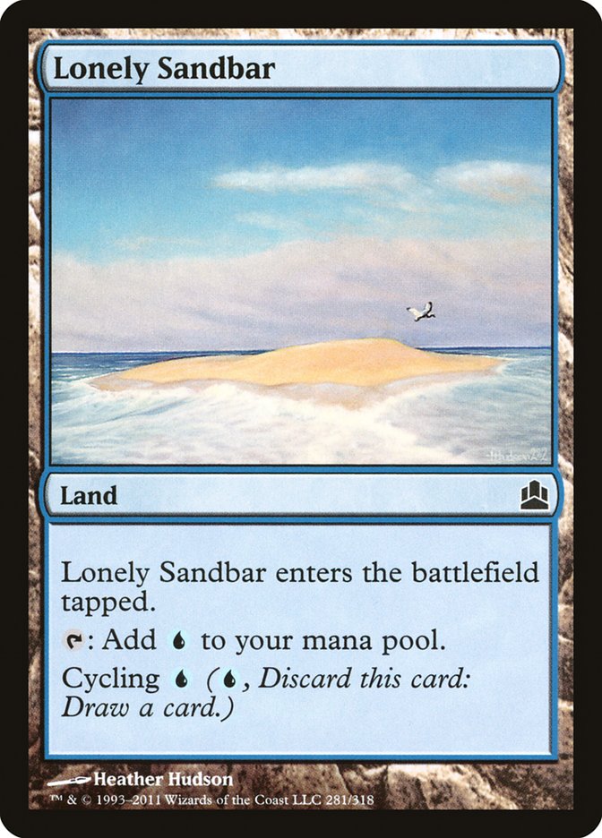 Lonely Sandbar [Commander 2011] | GrognardGamesBatavia