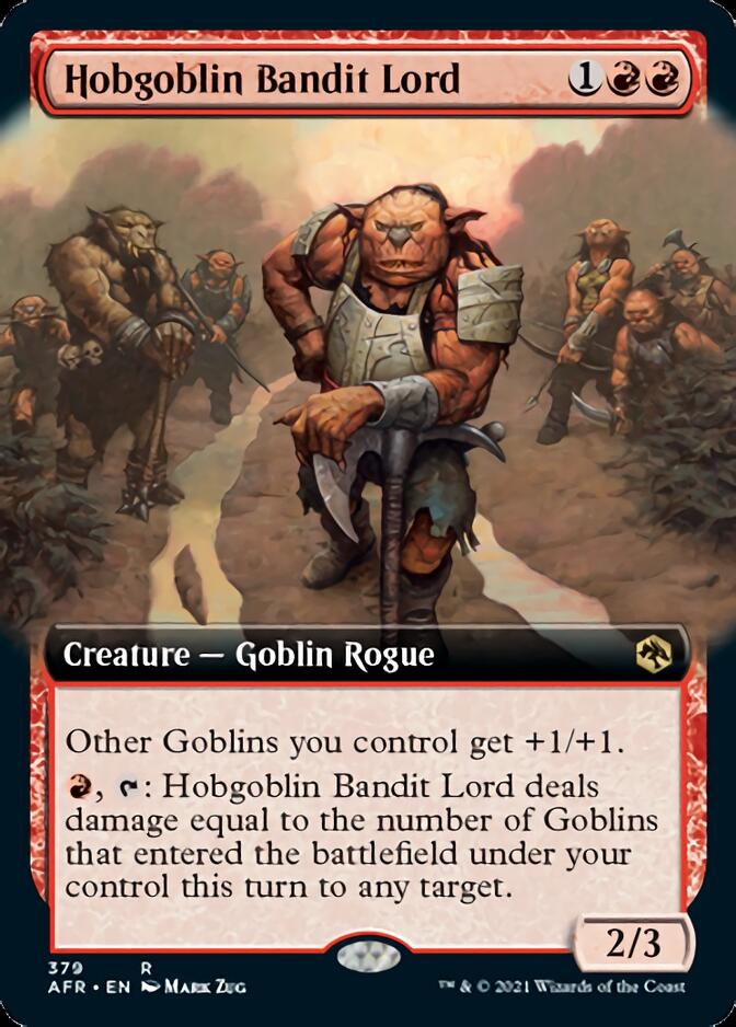 Hobgoblin Bandit Lord (Extended Art) [Dungeons & Dragons: Adventures in the Forgotten Realms] | GrognardGamesBatavia