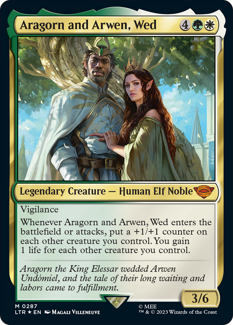 Aragorn and Arwen, Wed [The Lord of the Rings: Tales of Middle-Earth] | GrognardGamesBatavia