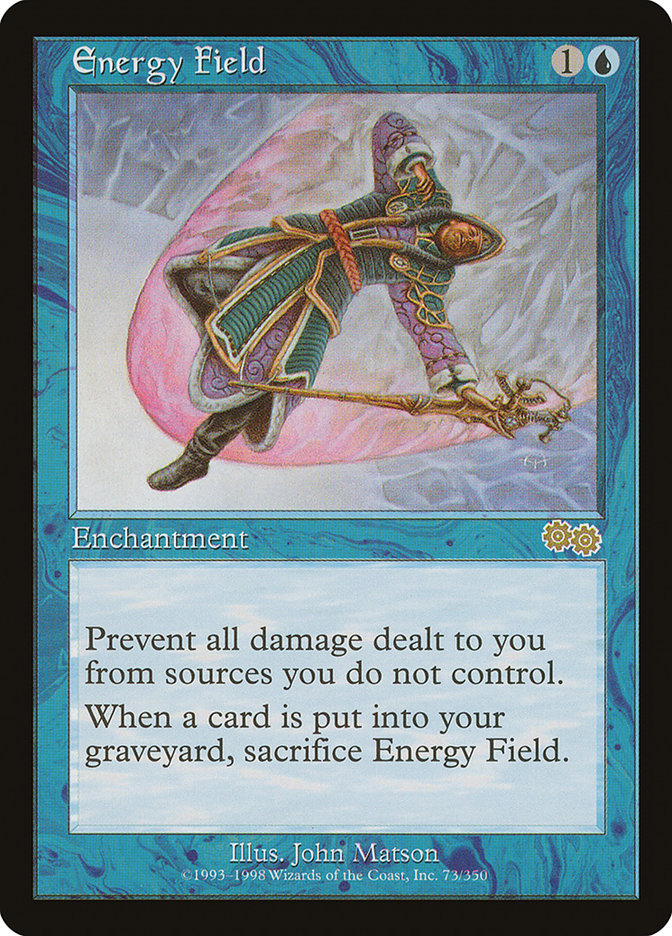 Energy Field [Urza's Saga] | GrognardGamesBatavia