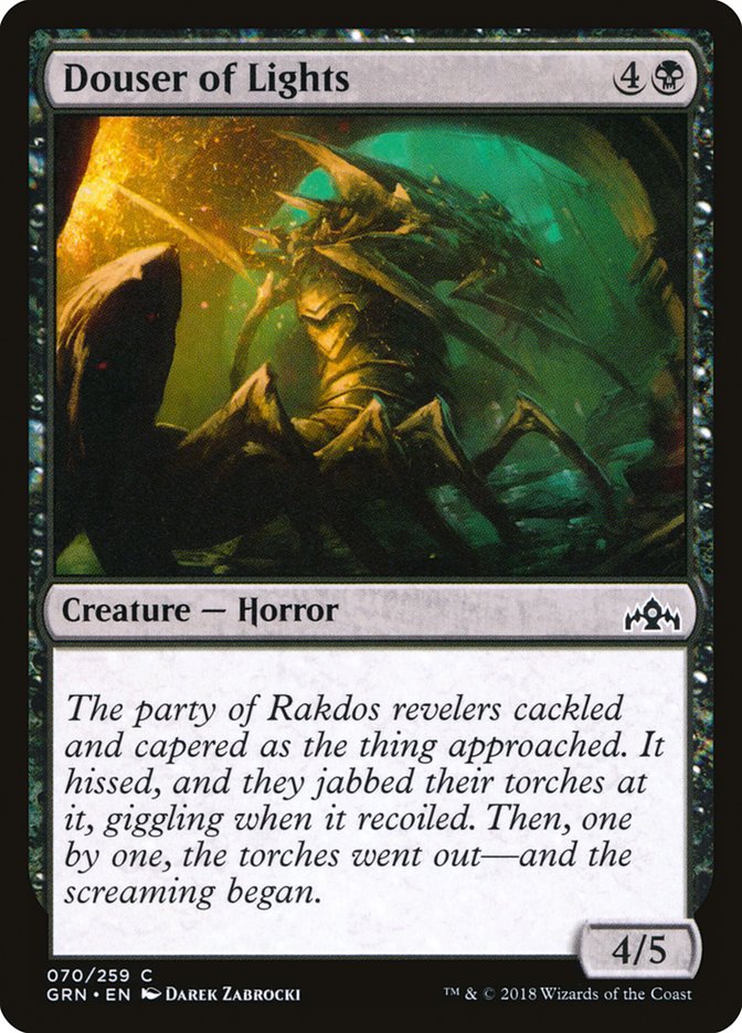 Douser of Lights [Guilds of Ravnica] | GrognardGamesBatavia