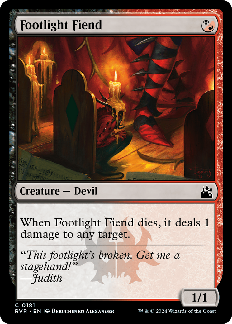 Footlight Fiend [Ravnica Remastered] | GrognardGamesBatavia