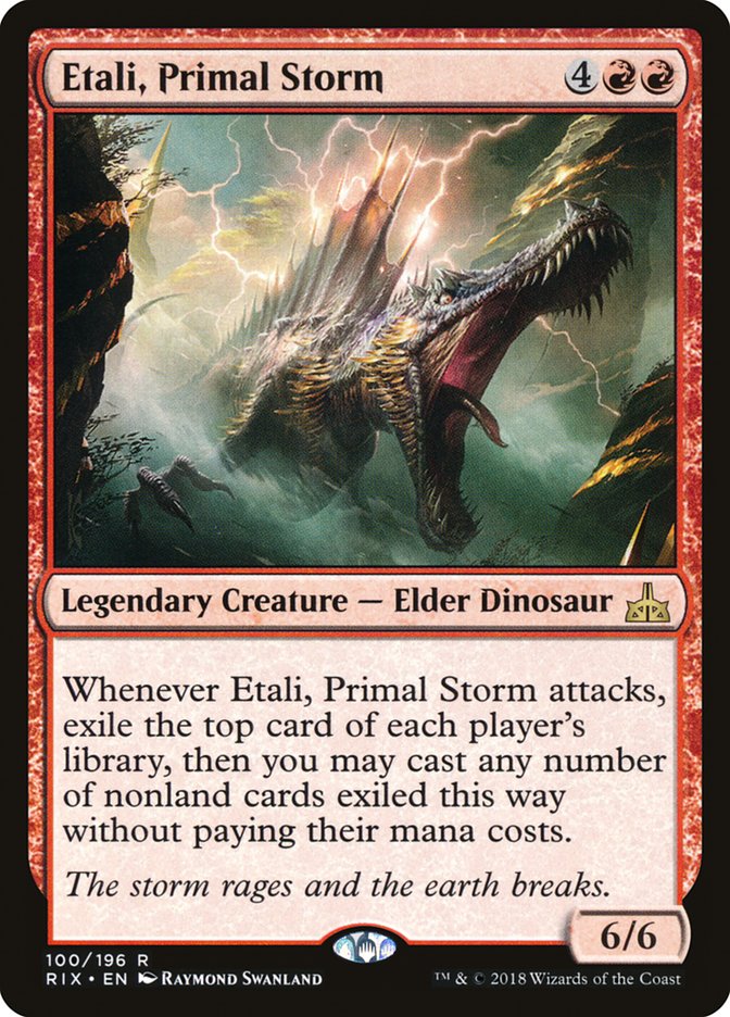Etali, Primal Storm [Rivals of Ixalan] | GrognardGamesBatavia