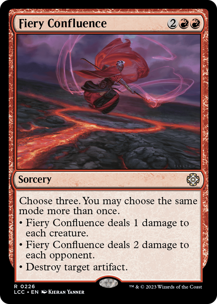 Fiery Confluence [The Lost Caverns of Ixalan Commander] | GrognardGamesBatavia