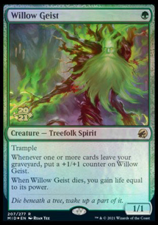 Willow Geist [Innistrad: Midnight Hunt Prerelease Promos] | GrognardGamesBatavia