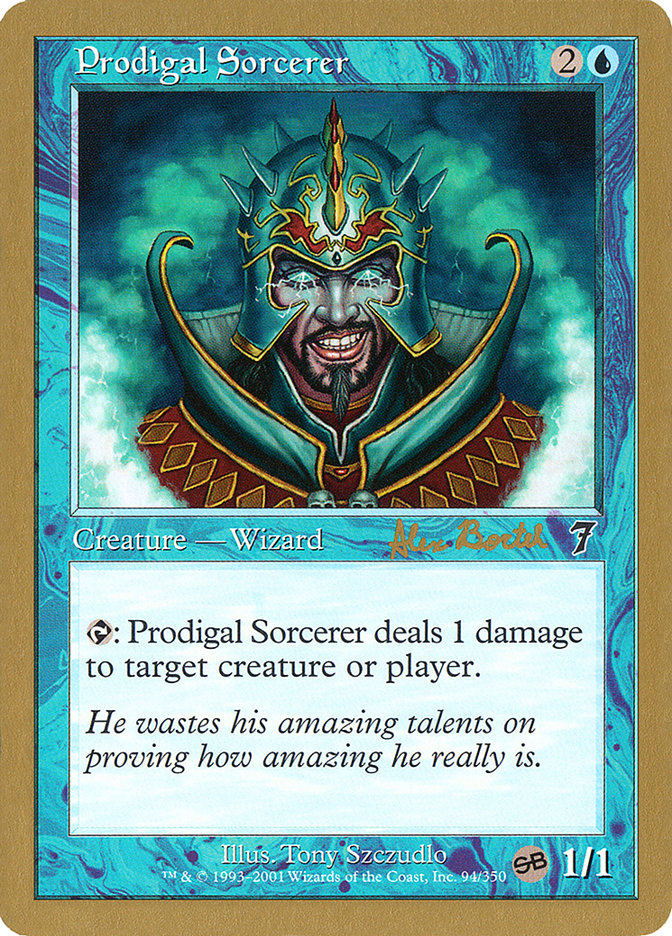 Prodigal Sorcerer (Alex Borteh) (SB) [World Championship Decks 2001] | GrognardGamesBatavia