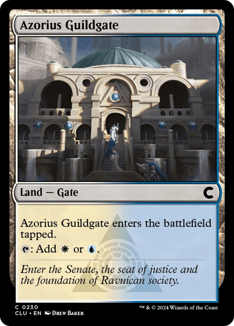 Azorius Guildgate [Ravnica: Clue Edition] | GrognardGamesBatavia