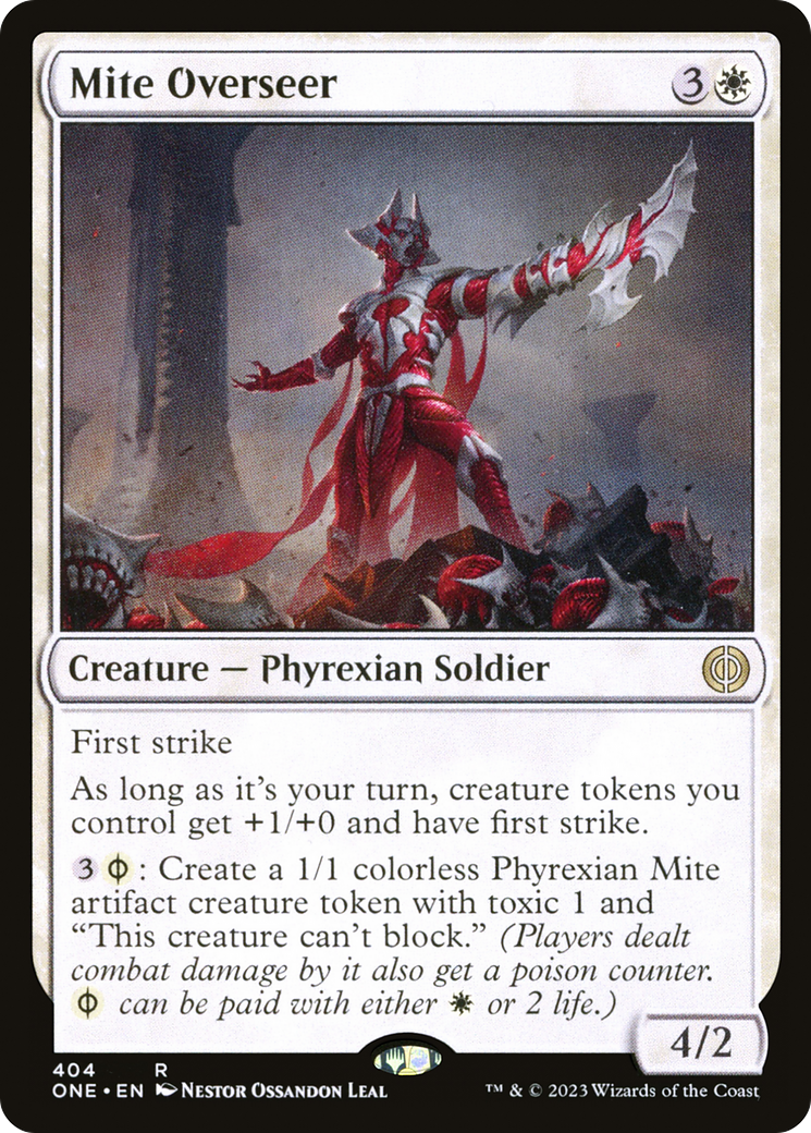 Mite Overseer [Phyrexia: All Will Be One] | GrognardGamesBatavia