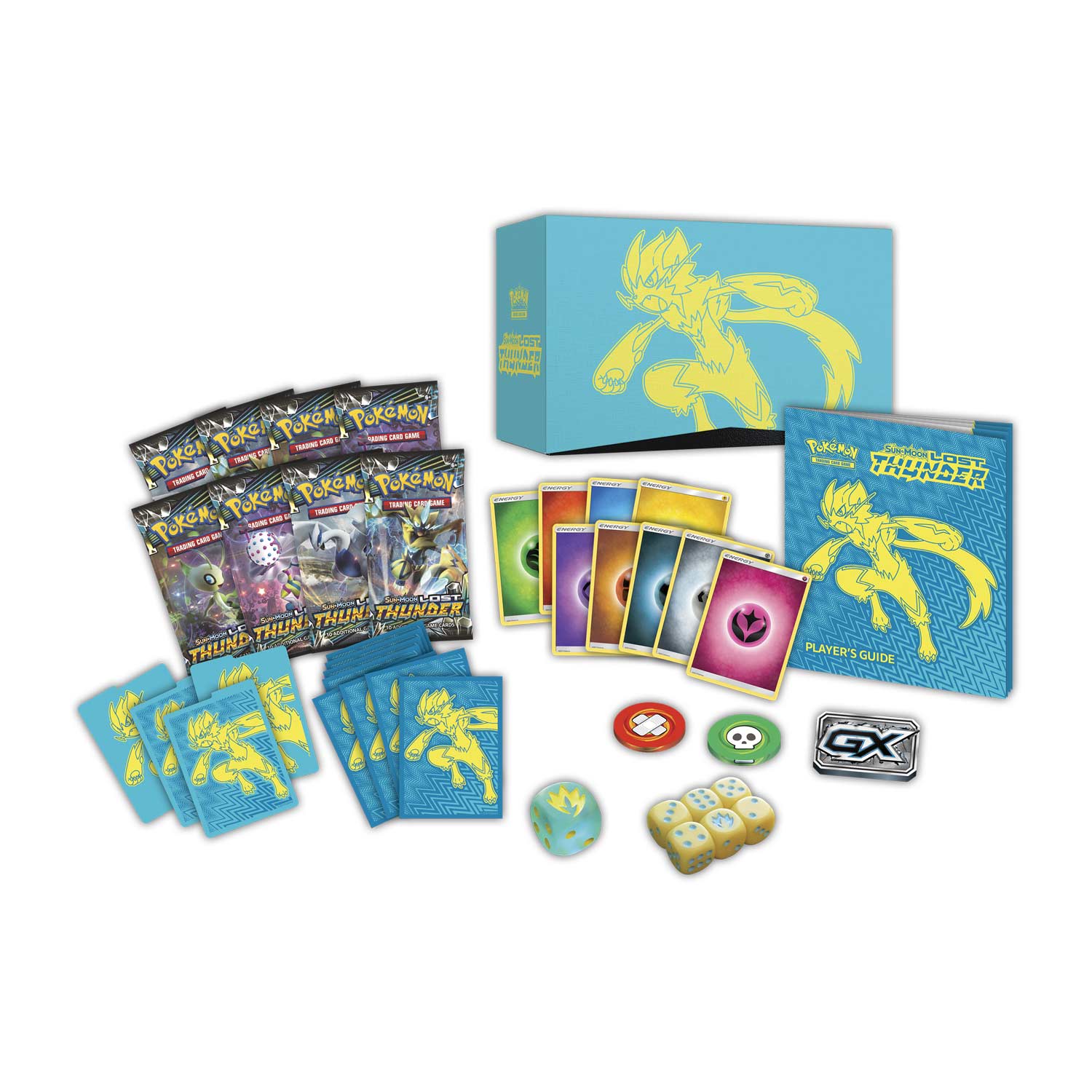 Sun & Moon: Lost Thunder - Elite Trainer Box | GrognardGamesBatavia