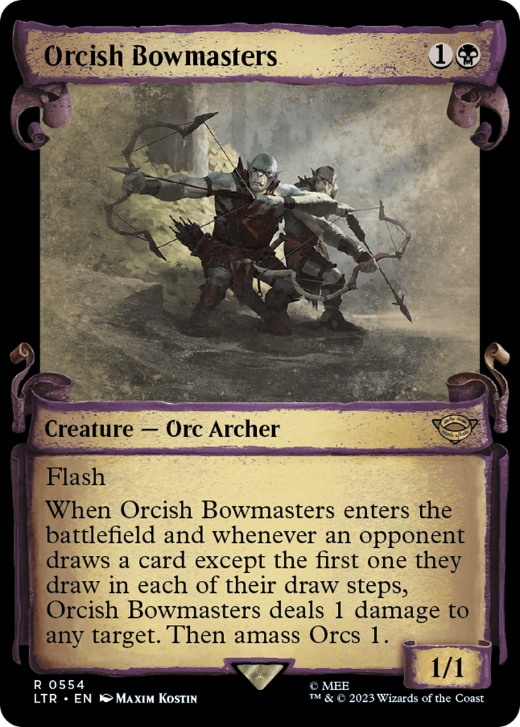 Orcish Bowmasters [The Lord of the Rings: Tales of Middle-Earth Showcase Scrolls] | GrognardGamesBatavia