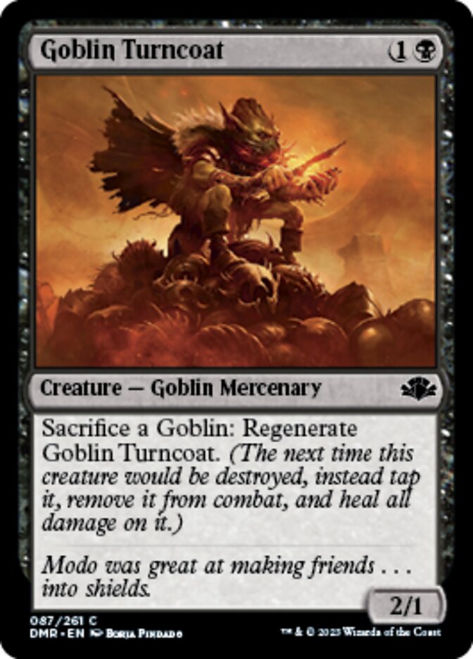 Goblin Turncoat [Dominaria Remastered] | GrognardGamesBatavia