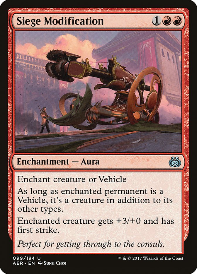 Siege Modification [Aether Revolt] | GrognardGamesBatavia