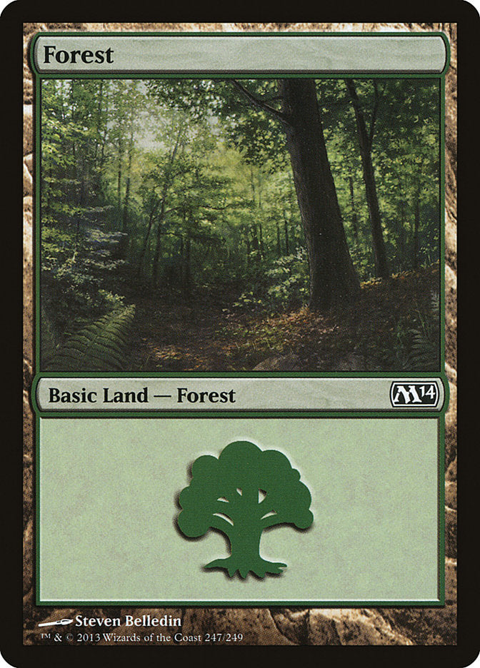 Forest (247) [Magic 2014] | GrognardGamesBatavia